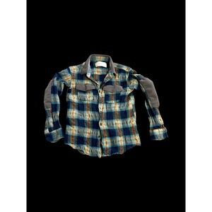 Julien David Flannel Women's Shirt Medium Made In Japan Designer